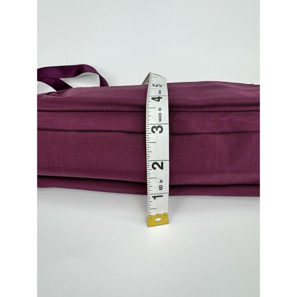 Baggallini Everyday Crossbody Bag Small Hobo Nylon Plum Purple Travel Purse - Picture 5 of 13